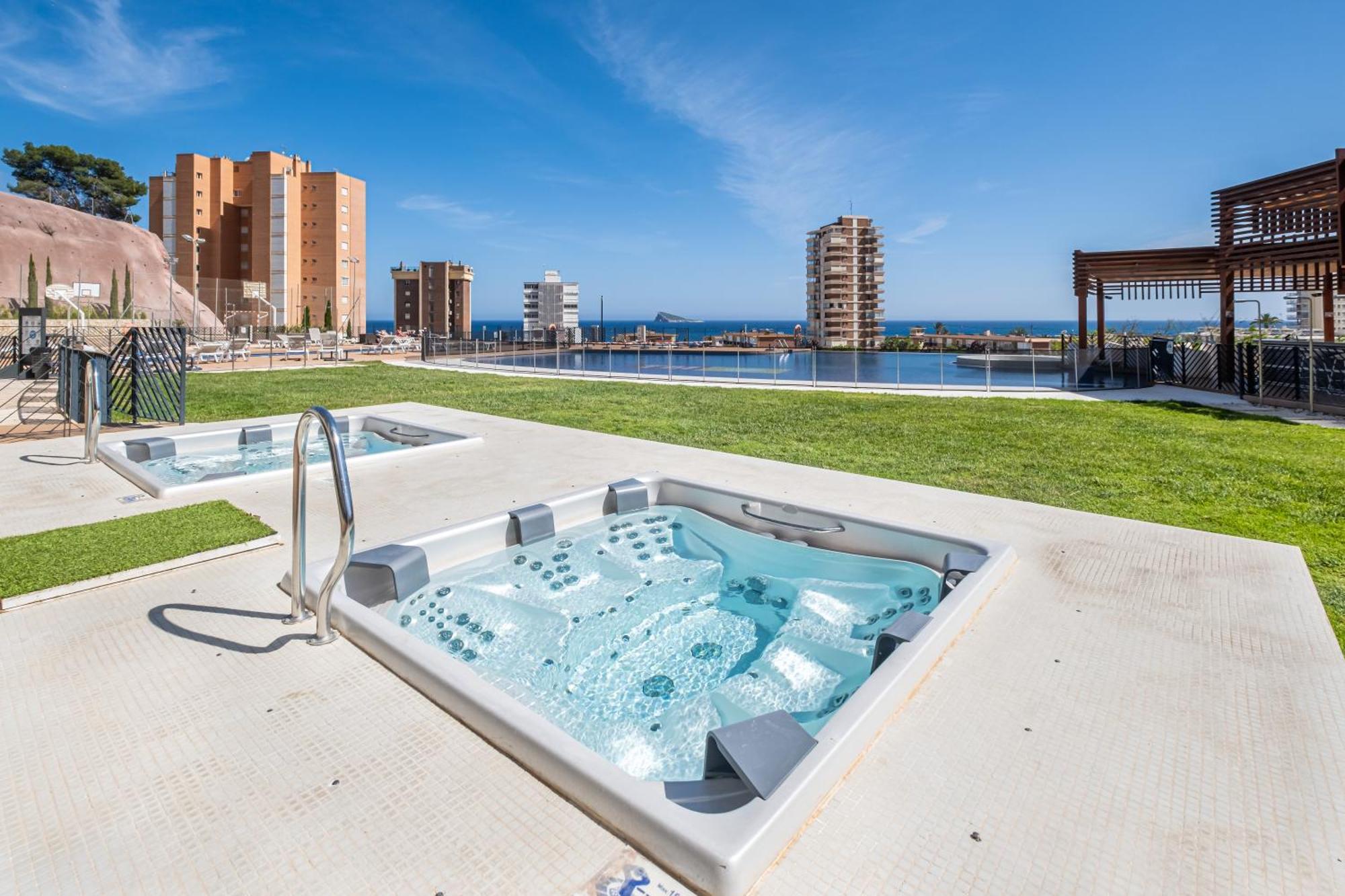 Sunset Drive Resort Apartment 4-8 Poniente Beach Benidorm Exterior foto