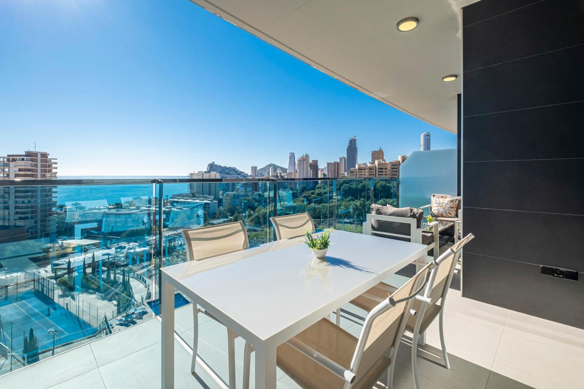 Sunset Drive Resort Apartment 4-8 Poniente Beach Benidorm Exterior foto